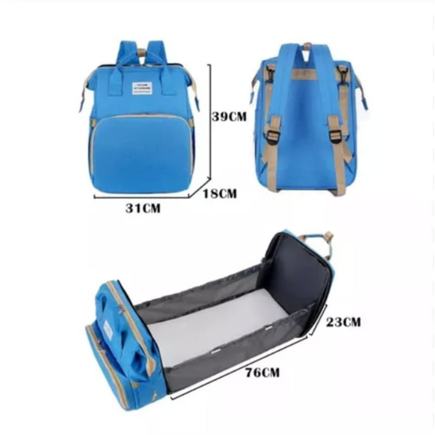La Mochila Pañalera 2 en 1