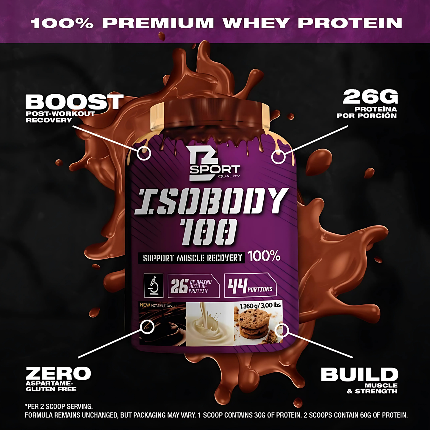 BodyBuilding ISOBODY 100