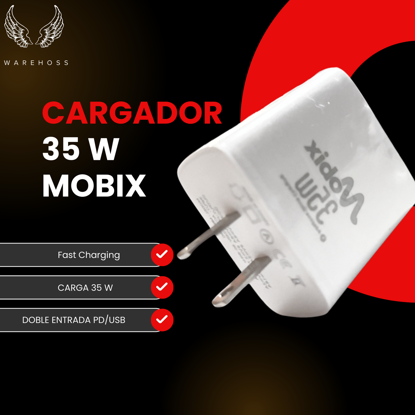 Cargador MOBIX 35W