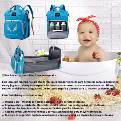 La Mochila Pañalera 2 en 1