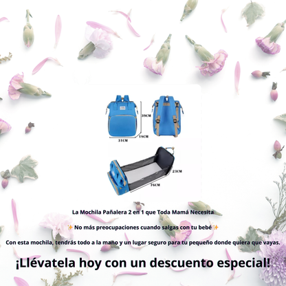 La Mochila Pañalera 2 en 1