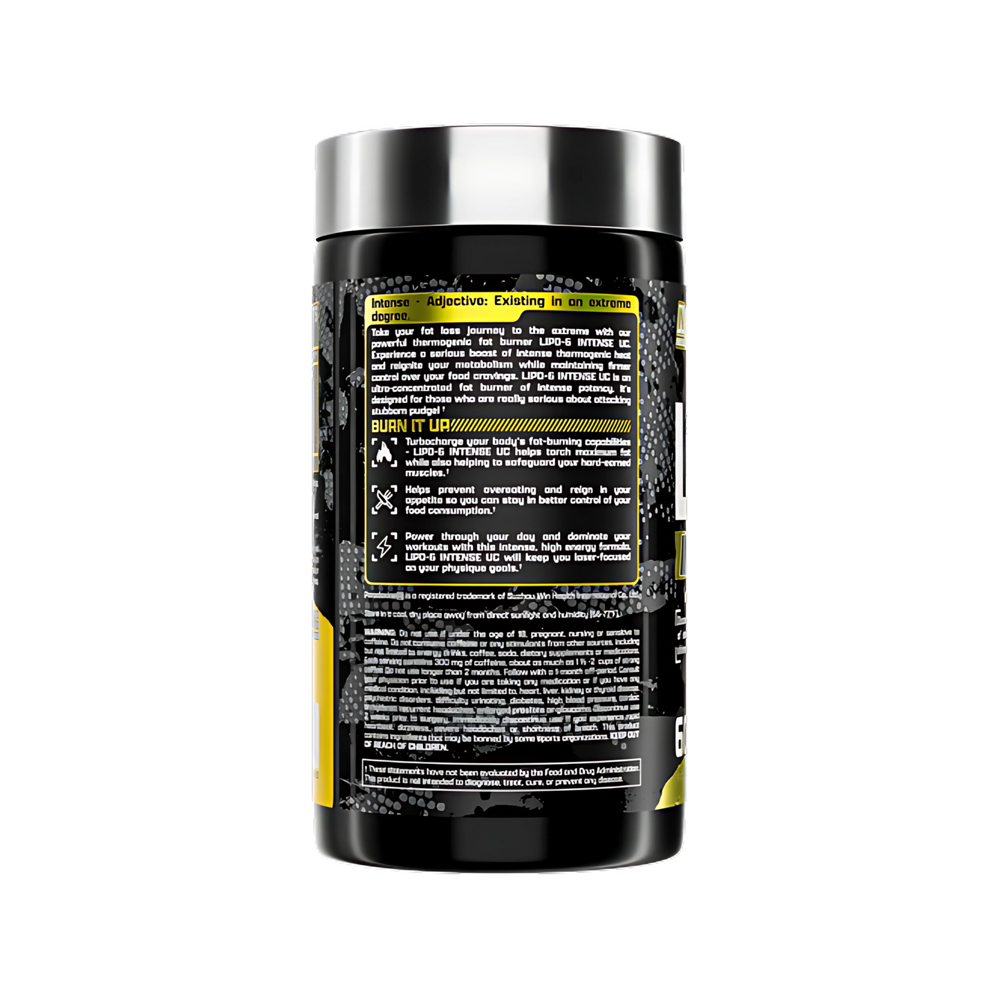 NUTREX LIPO 6 BLACK UC INTENSE 60 CAPSULAS