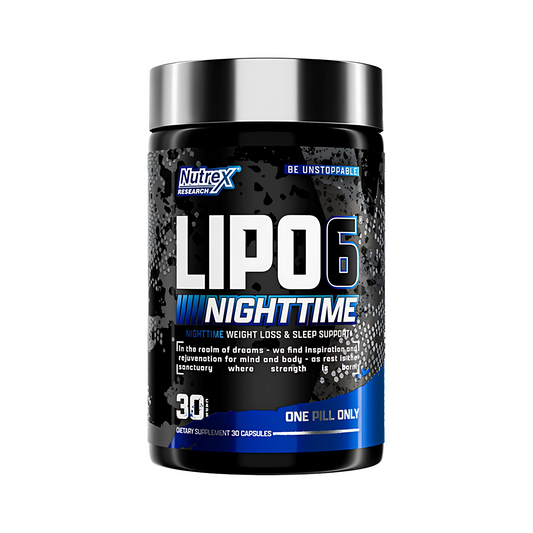 NUTREX LIPO 6 BLACK NIGHTTIME UC 60 CAPSULAS