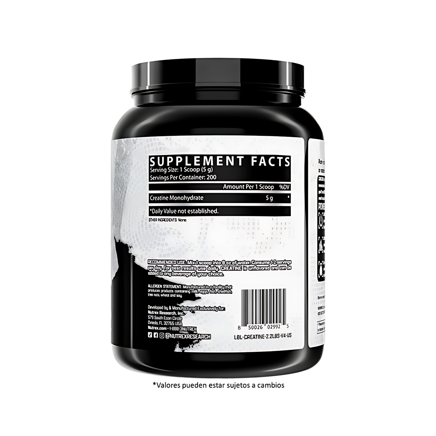 NUTREX CREATINA 1000 GR