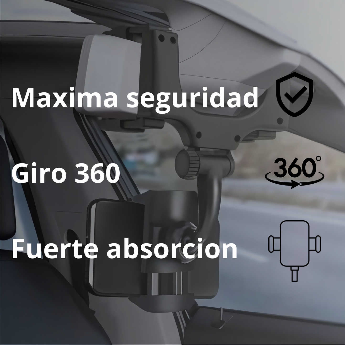 Soporte De Celular Con Ventosa