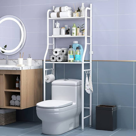 Combo Estante De Baño Y Dispensador De Cepillos Uv
